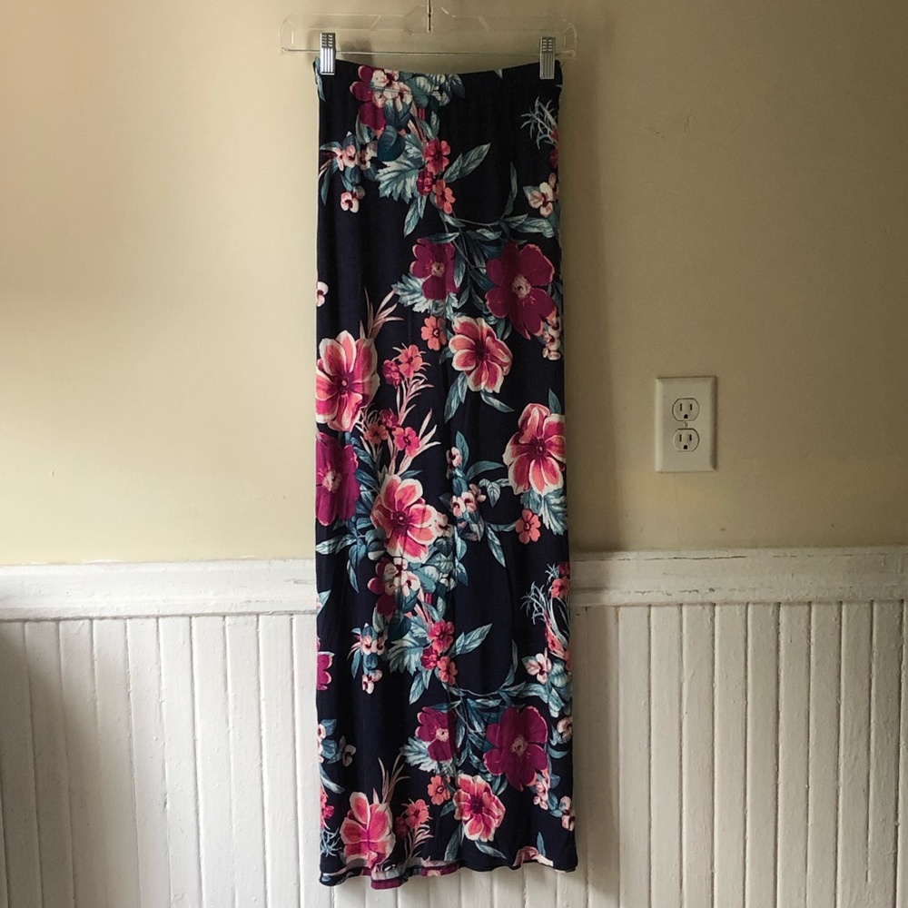 Dreamy Flowing Floral Maxi Skirt